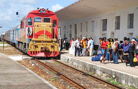 Nya tåg på Kuba
